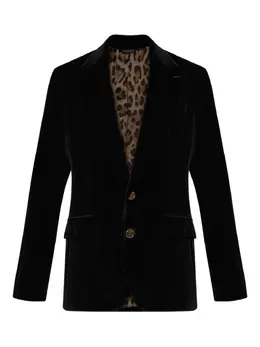 Dolce & Gabbana: Бархатные пиджаки  Velvet