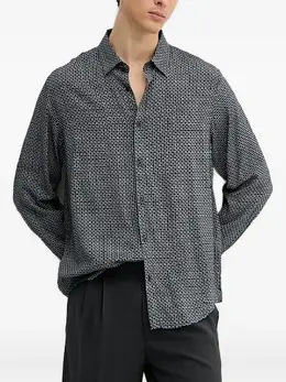 Armani Exchange: Рубашка с длинным рукавом 