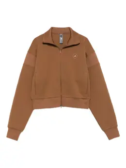 adidas by Stella McCartney: Коричневый свитшот 