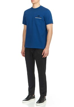 Fred Perry: Синяя футболка 