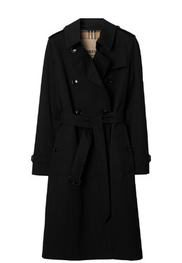 Burberry: Чёрный плащ 