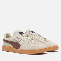 Puma: Бежевые кроссовки 