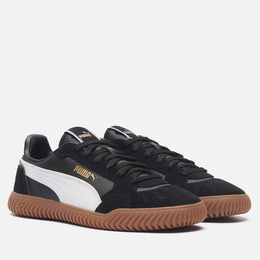 Puma: Чёрные кроссовки 