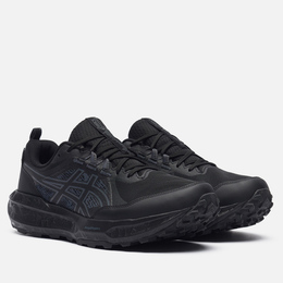 ASICS: Чёрные кроссовки  Gel