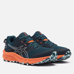ASICS: Зелёные кроссовки 
