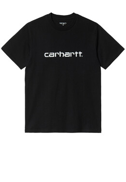 Carhartt Wip: Чёрная футболка 