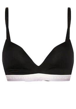 Emporio Armani Underwear: Чёрный бюстгальтер 