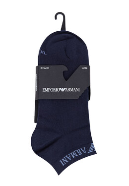 Emporio Armani Underwear: Синие носки 