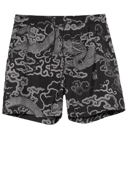 Maharishi: Чёрные шорты 