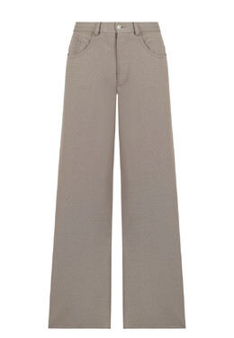 Mm6 Maison Margiela: Серые брюки 