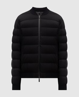 Moncler: Чорні куртки 