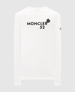 Moncler: Белый свитшот 