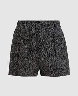 Dolce&Gabbana: Сірі шорти 