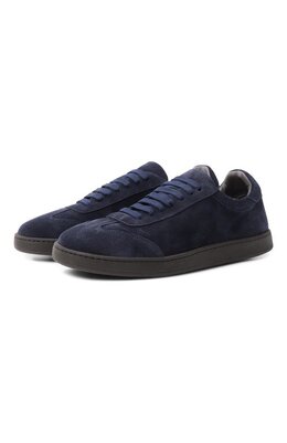 Corneliani: Синие кеды 