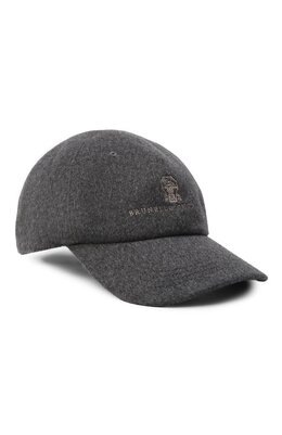 Brunello Cucinelli: Серая кепка 
