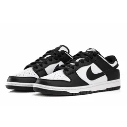 NIKE: Чёрные кеды  Dunk Low