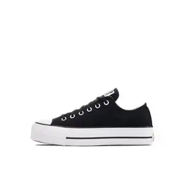 Converse: Чёрные кеды  Chuck Taylor All Star Lift