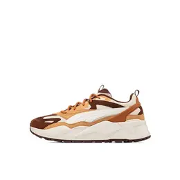 PUMA: Оранжевые кроссовки  RS-X