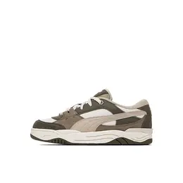 PUMA: Кроссовки цвета хаки 