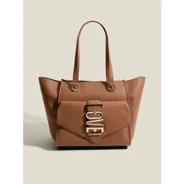 LOVE MOSCHINO: Светлая сумка 