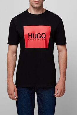 HUGO: Хлопковая футболка 