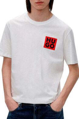 HUGO: Хлопковая футболка 