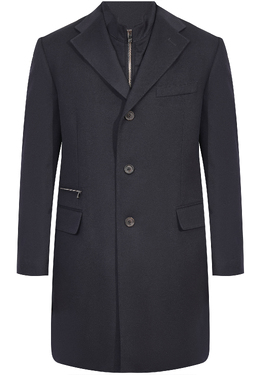 CORNELIANI: Синее пальто 