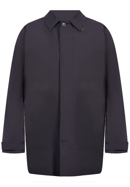 BRIONI: Чёрный плащ 