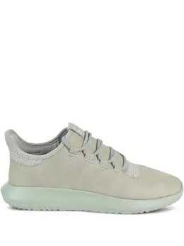 adidas: Зелёные кроссовки  Tubular