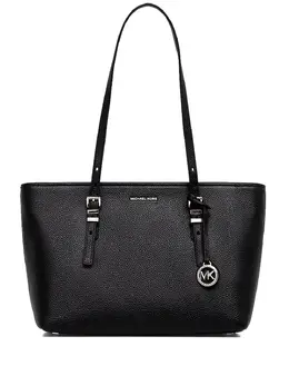 Michael Michael Kors: Чёрная сумка-шоппер 