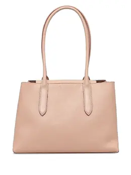 Furla: Светлая сумка-шоппер 