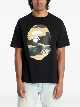 A BATHING APE®: Чёрная футболка 