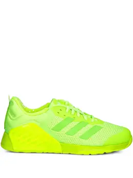 adidas: Зелёные кроссовки 