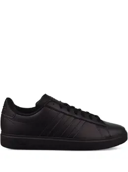 adidas: Чёрные кроссовки  Grand Court