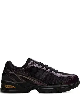 New Balance: Коричневые кроссовки 