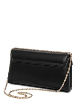 Furla: Чёрная сумка через плечо 