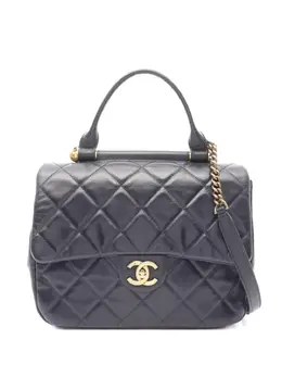 CHANEL Pre-Owned: Синяя сумка 