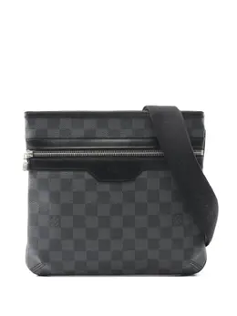 Louis Vuitton Pre-Owned: Чёрная сумка 