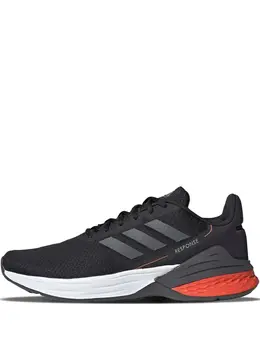 adidas: Чёрные кроссовки  Response