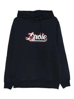 Drôle De Monsieur: Синяя толстовка 
