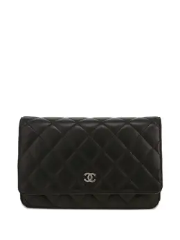 CHANEL Pre-Owned: Чёрная сумка 