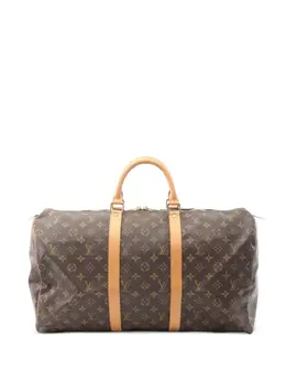 Louis Vuitton Pre-Owned: Коричневая сумка 