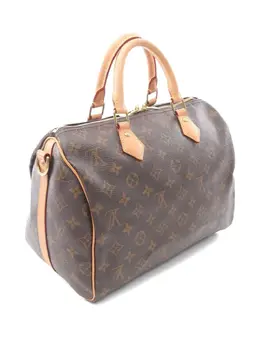 Louis Vuitton Pre-Owned: Коричневая сумка-шоппер 