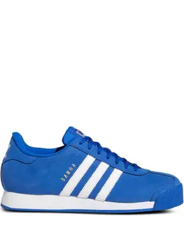 adidas: Голубые кроссовки 