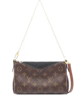 Louis Vuitton Pre-Owned: Коричневая сумка 