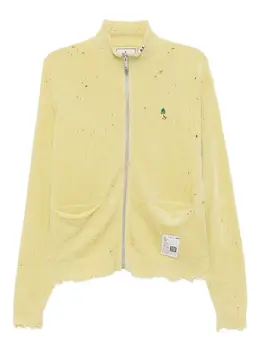 Maison MIHARA YASUHIRO: Кардиган с вышивкой 