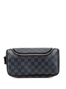 Louis Vuitton Pre-Owned: Чёрный клатч 