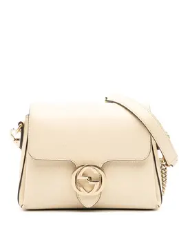 Gucci Pre-Owned: Белая сумка через плечо 