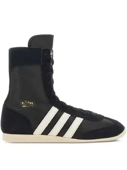 adidas: Чёрные кроссовки  Suede