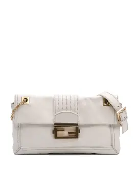 Fendi Pre-Owned: Белая сумка через плечо 